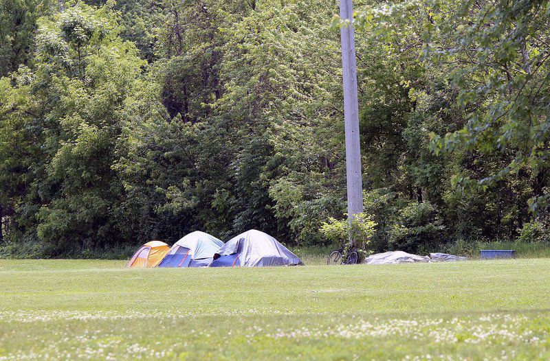 City says some homeless accept help